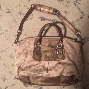 Gently used Coach handbag